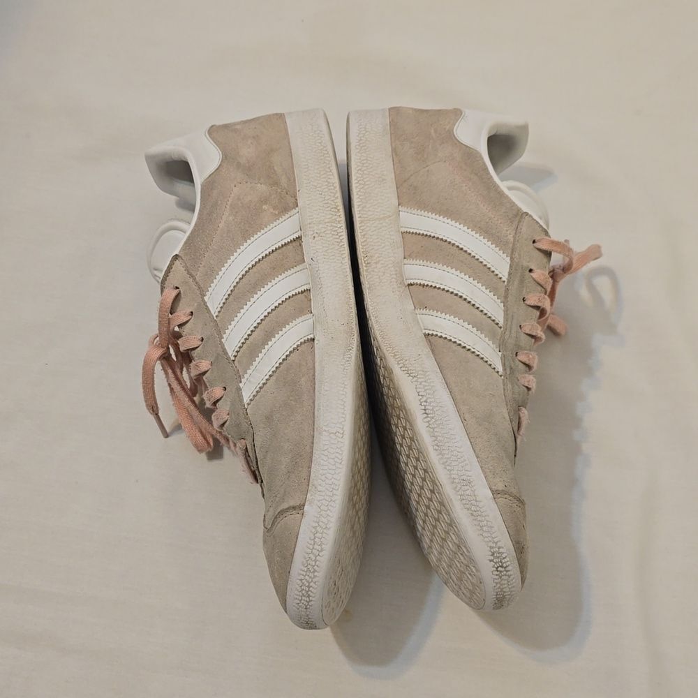 Adidas Originals Mens Gazelle Vapor Pink White Sneakers Mens Size 12 - Picture 4 of 8